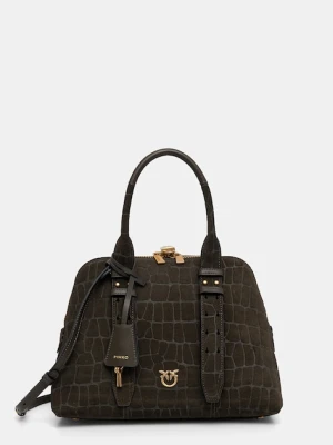 Pinko torebka zamszowa