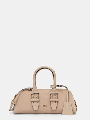 Pinko torebka zamszowa Horizontal