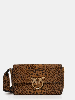 Pinko torebka zamszowa