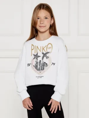 Pinko UP Bluza FLEECE | Regular Fit