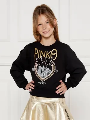 Pinko UP Bluza FLEECE | Regular Fit