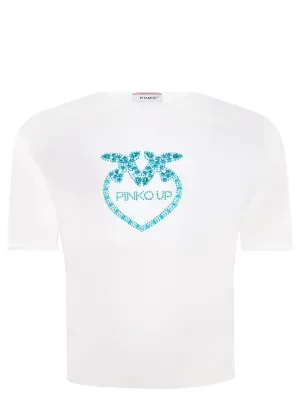 Pinko UP T-shirt | Cropped Fit