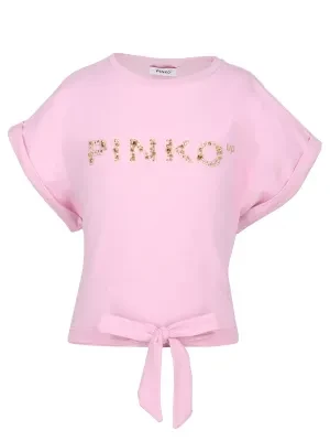 Pinko UP T-shirt | Cropped Fit | stretch