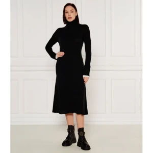 Zdjęcie produktu Pinko Wełniana sukienka HIGHLANDER | z dodatkiem kaszmiru