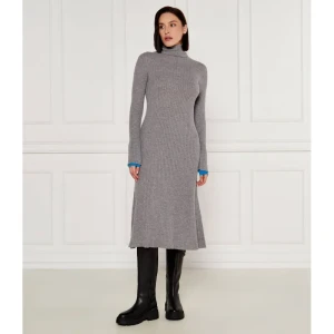 Pinko Wełniana sukienka HIGHLANDER | z dodatkiem kaszmiru