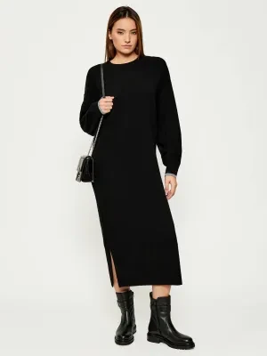 Pinko Wełniana sukienka LIMOUSINE | z dodatkiem kaszmiru