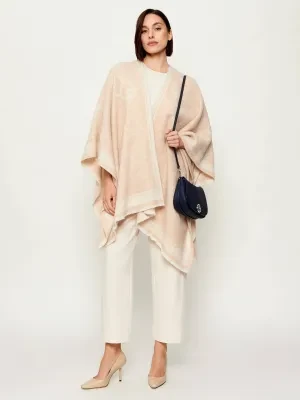 Pinko Wełniane ponczo CROAZIA | Oversize fit