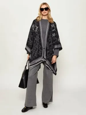 Pinko Wełniane ponczo CROAZIA | Oversize fit