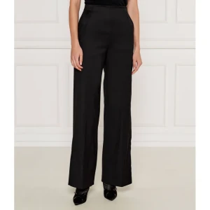 Pinko Wełniane spodnie PETRARCA | flare fit