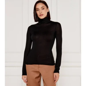 Pinko Wełniany golf SACRO DOLCEVITA | Slim Fit | z dodatkiem jedwabiu