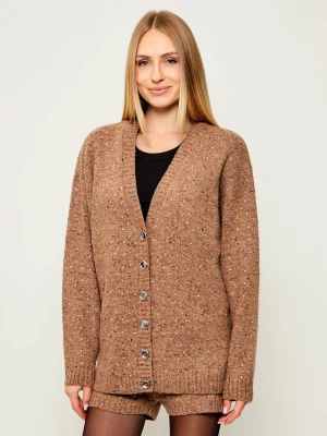 Pinko Wełniany kardigan MARCHE | Relaxed fit