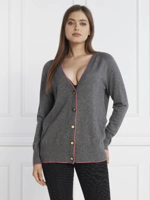Pinko Wełniany kardigan | Regular Fit | z dodatkiem kaszmiru