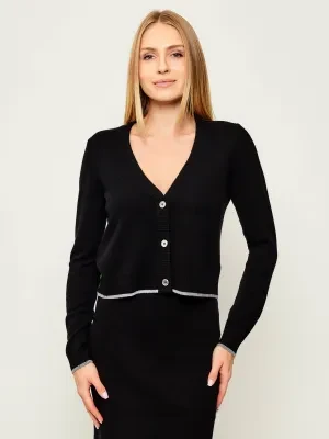 Pinko Wełniany kardigan STROMBOLI | Regular Fit | z dodatkiem kaszmiru