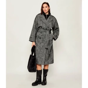 Pinko Wełniany płaszcz