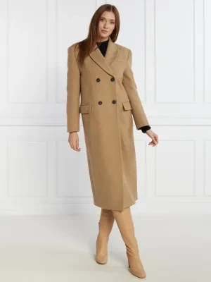 Pinko Wełniany płaszcz