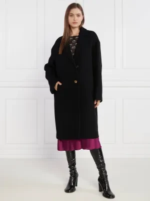 Pinko Wełniany płaszcz
