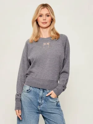 Pinko Wełniany sweter LANZAROTE | Relaxed fit