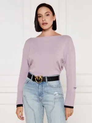 Pinko Wełniany sweter | Loose fit | z dodatkiem kaszmiru