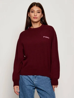 Pinko Wełniany sweter | Loose fit | z dodatkiem kaszmiru