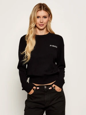 Pinko Wełniany sweter | Loose fit | z dodatkiem kaszmiru