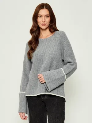 Pinko Wełniany sweter PROCIDA | Loose fit | z dodatkiem kaszmiru