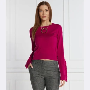 Pinko Wełniany sweter | Regular Fit