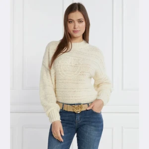 Pinko Wełniany sweter | Regular Fit