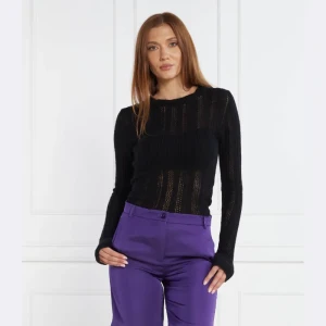 Pinko Wełniany sweter | Regular Fit
