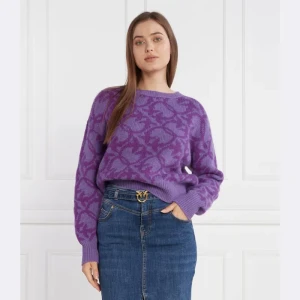 Pinko Wełniany sweter | Regular Fit