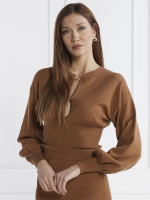 Pinko Wełniany sweter | Regular Fit