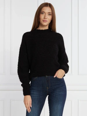 Pinko Wełniany sweter | Regular Fit
