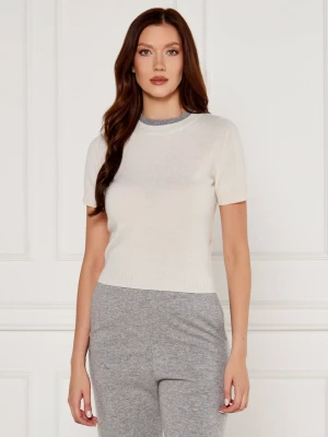 Pinko Wełniany sweter SAVANNAH | Slim Fit | z dodatkiem kaszmiru