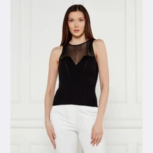 Pinko Wełniany top SHISPARE | Slim Fit | z dodatkiem jedwabiu i kaszmiru