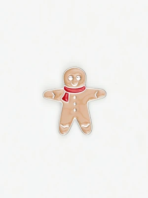 Zdjęcie produktu PINS XMAS COOKIE 3 BEŻOWY Recman