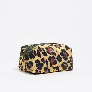 Saszetka nylon średnia print Leopard waniliowa BIMBA Y LOLA