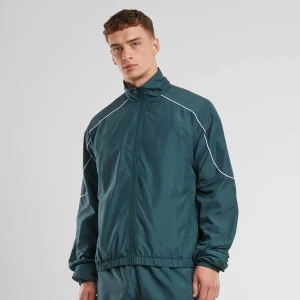 Piped Panel Trackjacket, markiUrban Classics, Komplety dresowe, w kolorze zielony, rozmiar: