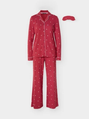 Piżama Anna Field By Zalando czerwony