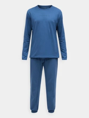 Piżama Calvin Klein granatowy