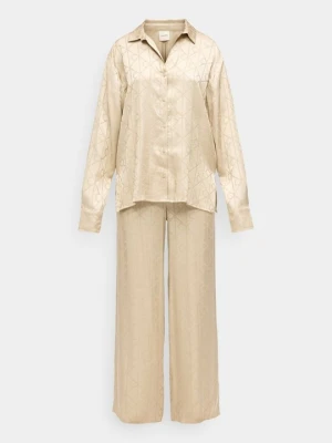 Piżama Calvin Klein khaki