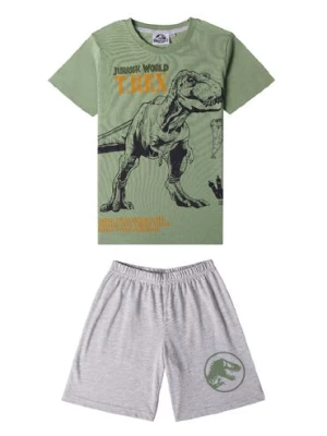 Piżama chłopięca dwuczęściowa z bawełny- Jurassic World