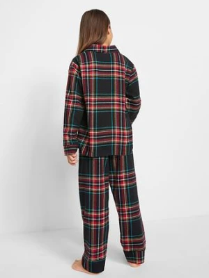 Piżama dziecięca z miękkiej flaneli bonprix