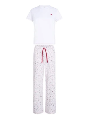 Piżama KARL LAGERFELD biały