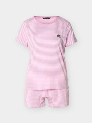 Piżama Lauren Ralph Lauren różowy