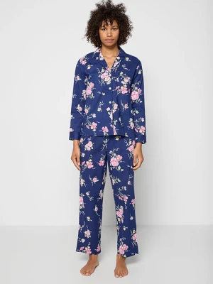 Piżama Lauren Ralph Lauren granatowy
