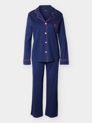Piżama Lauren Ralph Lauren granatowy