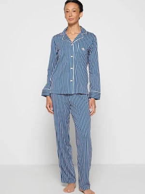 Piżama Lauren Ralph Lauren niebieski