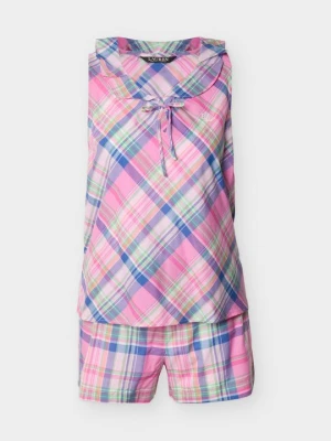 Piżama Lauren Ralph Lauren różowy