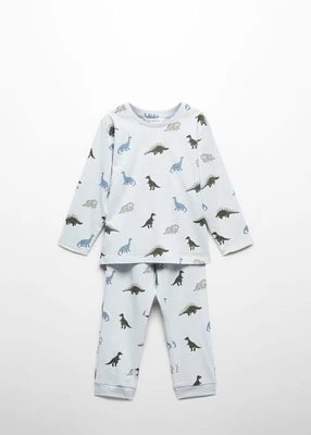 Długa piżama ze wzorem MANGO BABY