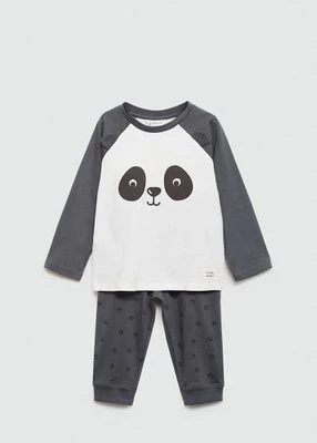 Długa piżama panda MANGO BABY