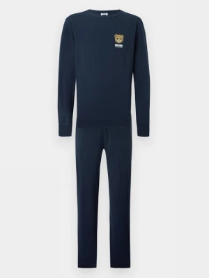 Piżama MOSCHINO niebieski